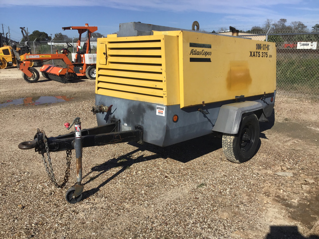 2012 Atlas Copco XATS375JD6 Air Compressor