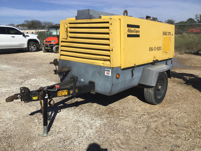 2012 (unverified) Atlas Copco XAS375JD6 Air Compressor