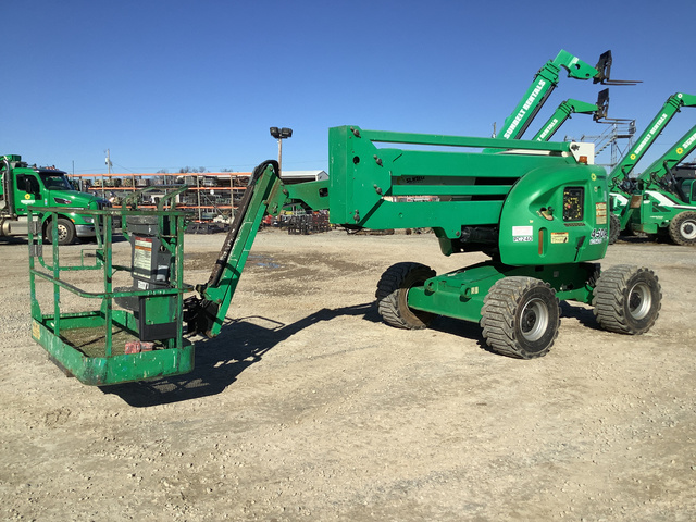 2012 JLG 450AJ Series ll 4WD Diesel Articulating Boom Lift 2012 JLG 450AJ Series ll 4WD Diesel Articulating Boom Lift