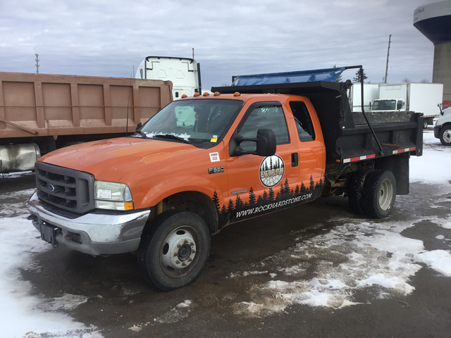 2003 Ford F-550 XL Super Duty 4x4 Dump Truck 2003 Ford F-550 XL Super Duty 4x4 Dump Truck