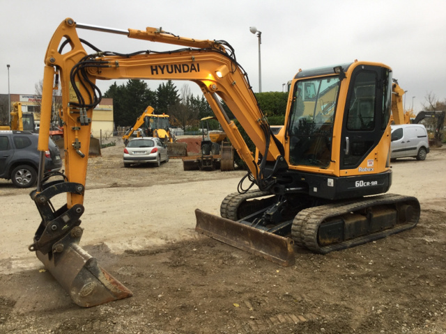 2015 Hyundai Robex 60CR-9A Mini Excavator 2015 Hyundai Robex 60CR-9A Mini Excavator
