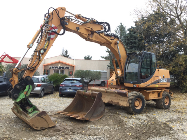 2007 Case WX165 Wheel Excavator 2007 Case WX165 Wheel Excavator