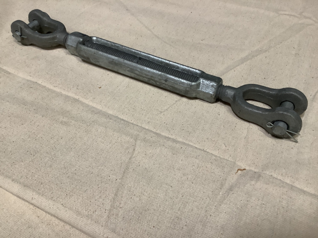 (80) National Aerospace Standards NAS1047-10P060 Turnbuckles (80) National Aerospace Standards NAS1047-10P060 Turnbuckles