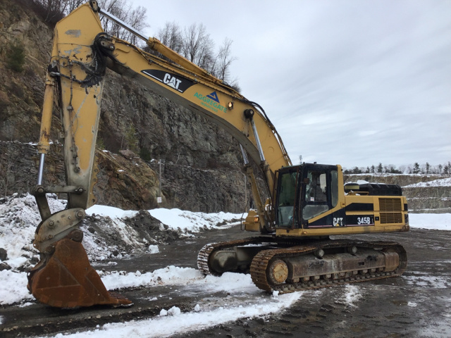 Cat 345B L Track Excavator Cat 345B L Track Excavator