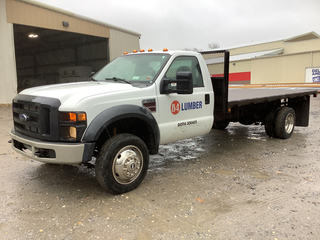2008 Ford F-550 XL Super Duty S/A Flatbed Truck 2008 Ford F-550 XL Super Duty S/A Flatbed Truck