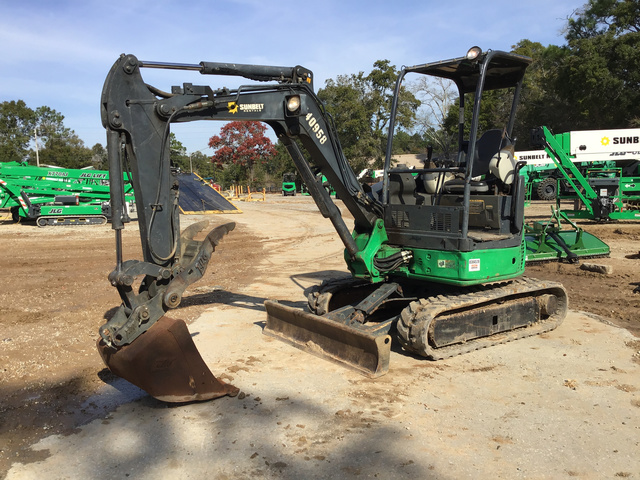 2013 John Deere 27D Mini Excavator 2013 John Deere 27D Mini Excavator