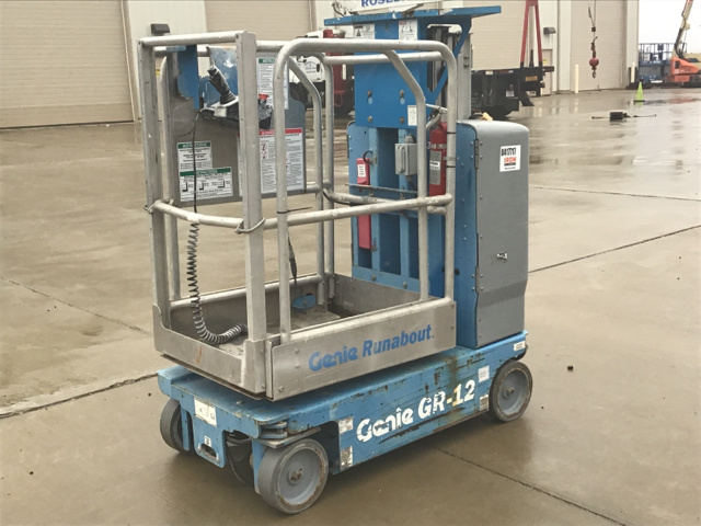 2012 Genie GR-12 Vertical Mast Lift