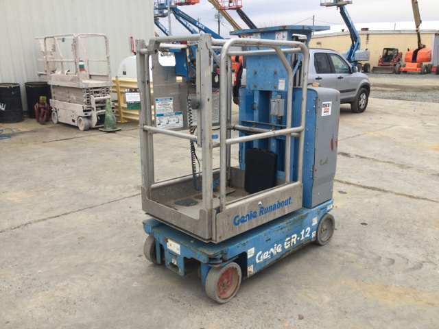 2012 Genie GR-12 Vertical Mast Lift