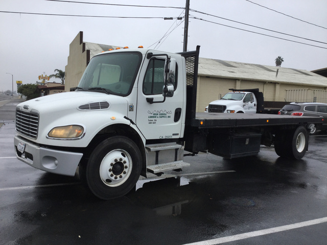 2003 Freightliner M2 106 Flatbed Dump Truck