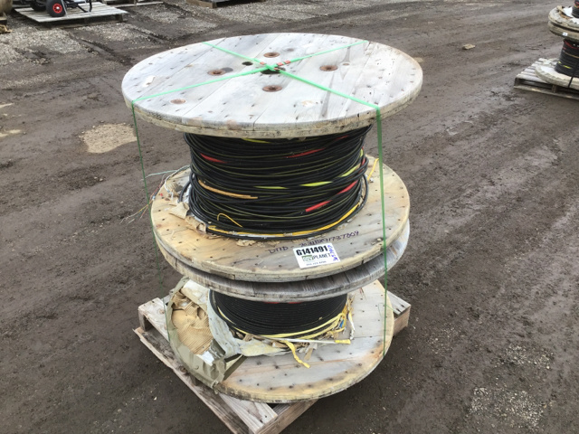 (2) Spools of Fiber Optic Cable (2) Spools of Fiber Optic Cable