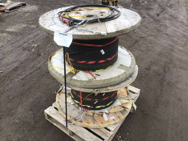 (2) Spools of Fiber Optic Cable (2) Spools of Fiber Optic Cable