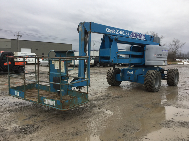 2007 Genie Z-60/34 4WD Diesel Telescopic Boom Lift