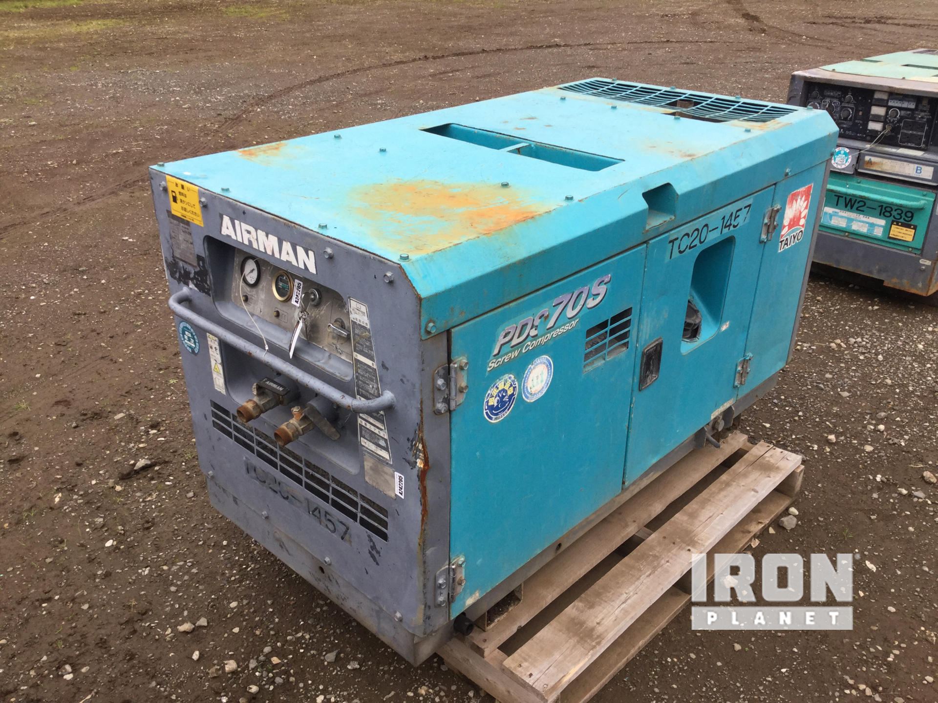 2005 (Unverified) AIRMAN PDS70S Air Compressor in Narita City 