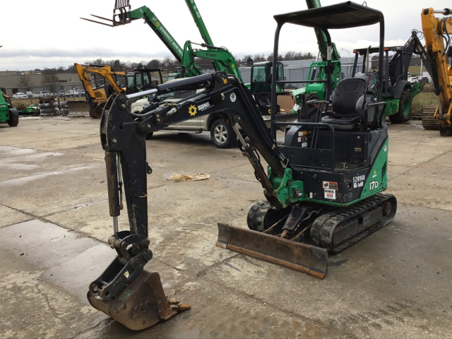 2013 John Deere 17D Mini Excavator 2013 John Deere 17D Mini Excavator