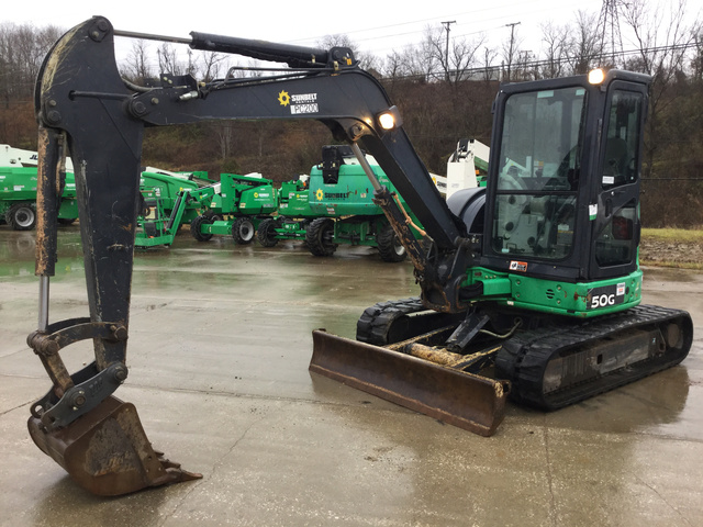 2013 John Deere 50G Mini Excavator 2013 John Deere 50G Mini Excavator
