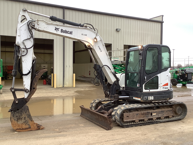 2013 Bobcat E80A Track Excavator 2013 Bobcat E80A Track Excavator