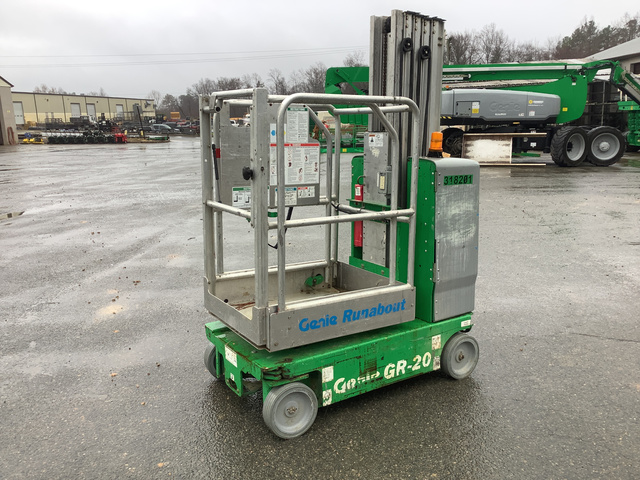 2011 Genie GR-20 Vertical Mast Lift