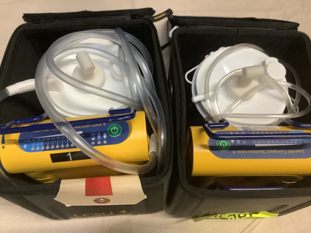 (2) Laerdal Medical 88005101 Tracheal Oropharyngeal Suction Apparatus