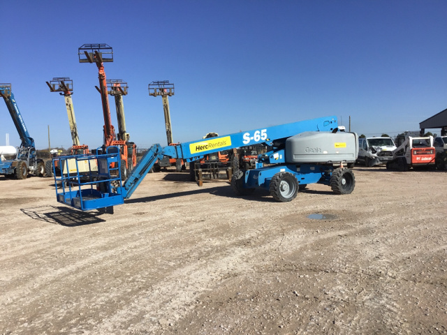 2011 Genie S-65 4WD Diesel Telescopic Boom Lift