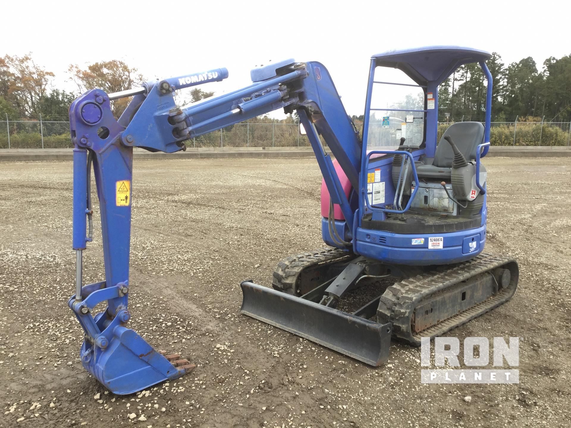 2008 (unverified) Komatsu PC28UU-3 Mini Excavator in Narita