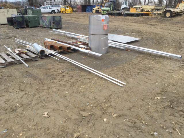 (3) Metal Sheets, (5) ASTM A108 Metal Bars & Assorted Construction Materials