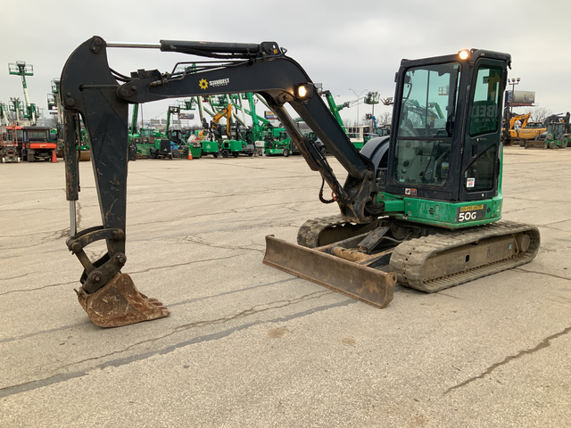 2013 John Deere 50G Mini Excavator 2013 John Deere 50G Mini Excavator
