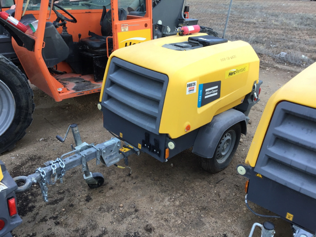 2017 Atlas Copco XAS110 Air Compressor