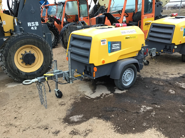 2017 Atlas Copco XAS110 Air Compressor