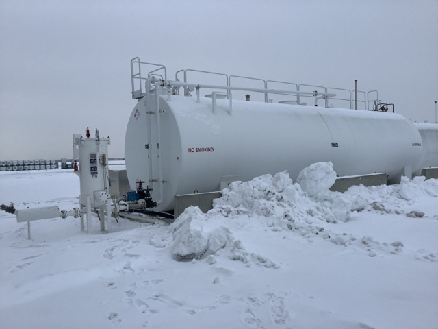 2008 Westeel 90,952 L Skid Mounted Fuel Tank 2008 Westeel 90,952 L Skid Mounted Fuel Tank