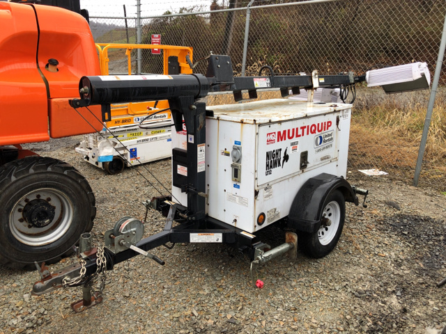 2012 Multiquip Night Hawk LT12 Light Tower