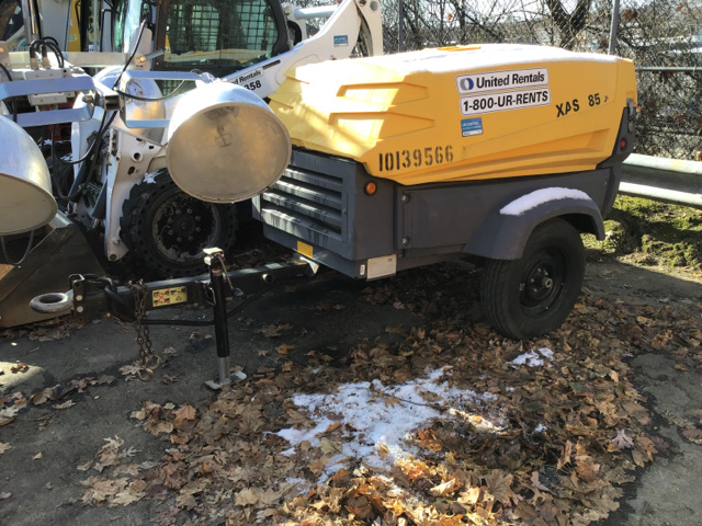 2013 Atlas Copco XAS185JD7PE Air Compressor