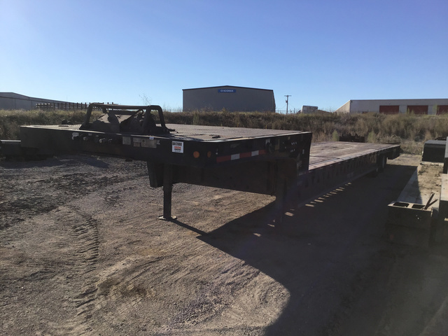 2005 Trail King TS70HT-482 T/A Hydraulic Tail Equipment Trailer 2005 Trail King TS70HT-482 T/A Hydraulic Tail Equipment Trailer