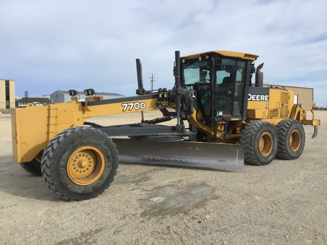 2008 John Deere 770D Motor Grader 2008 John Deere 770D Motor Grader
