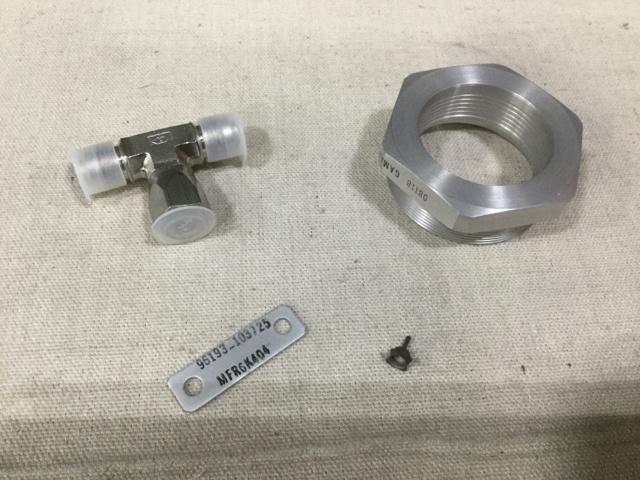 (2) Boeing Tube Swing Joints, (6) Sump Boss Fittings & Assorted Parts (2) Boeing Tube Swing Joints, (6) Sump Boss Fittings & Assorted Parts