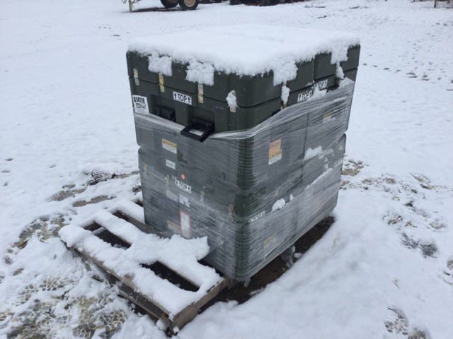 (4) Hardigg Storage Containers