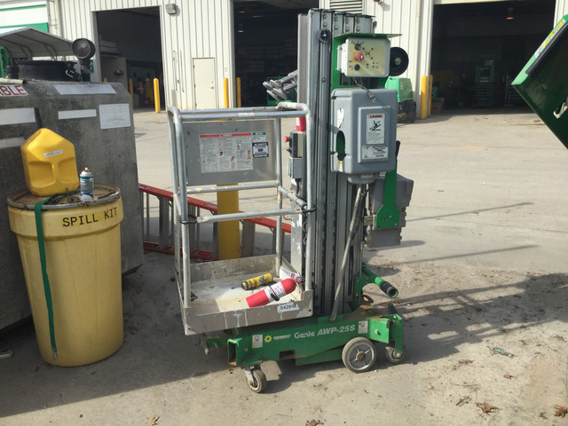 2013 Genie AWP-25S Vertical Mast Lift