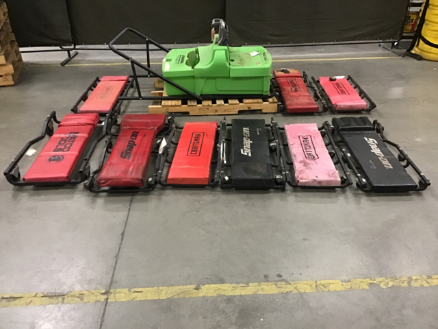 (9) Mechanics Creepers & (1) Emergency Eye Wash Station