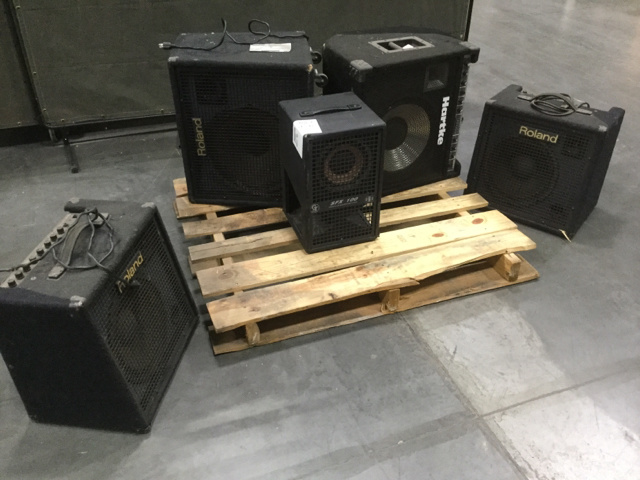 (5) Assorted Speakers