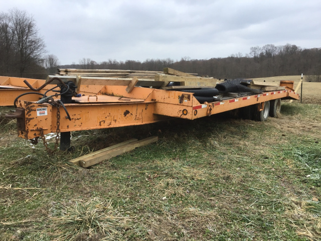 1994 Eager Beaver T/A Equipment Trailer 1994 Eager Beaver T/A Equipment Trailer