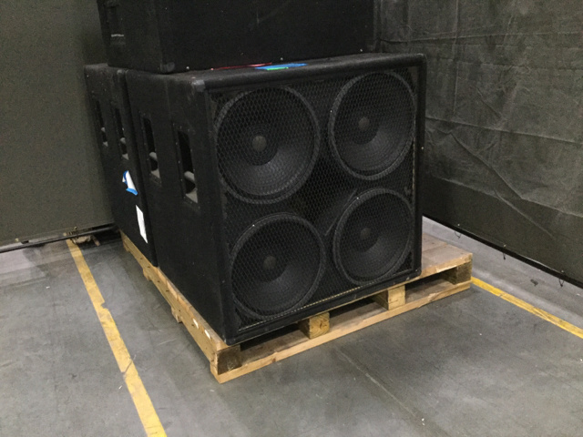 (3) Speaker Cabinets
