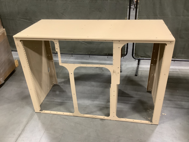 (2) Oshkosh 12604581 Electrical Equipment Cabinets (2) Oshkosh 12604581 Electrical Equipment Cabinets