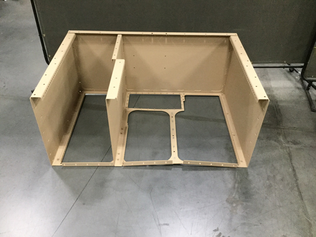 (2) Oshkosh 12604581 Electrical Equipment Cabinets (2) Oshkosh 12604581 Electrical Equipment Cabinets