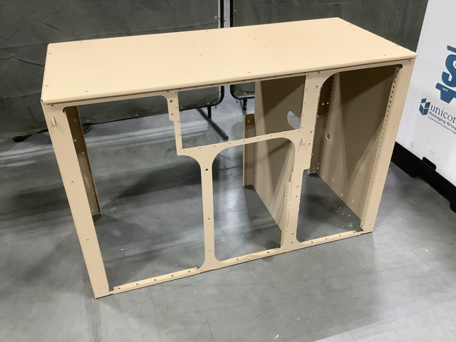 (2) Oshkosh 12604581 Electrical Equipment Cabinets (2) Oshkosh 12604581 Electrical Equipment Cabinets