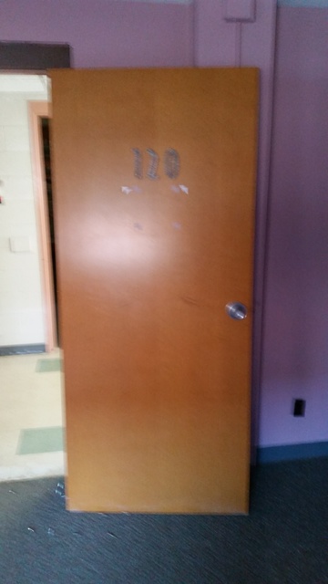 Lot of 10 solid core doors and hardware Lot of 10 solid core doors and hardware