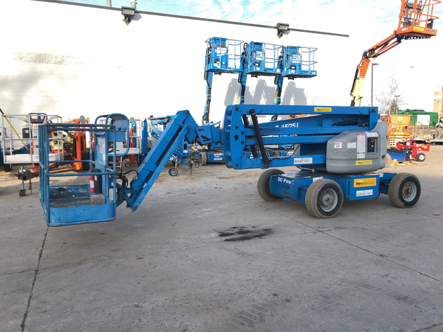 2011 Genie Z45/25J Electric Articulating Boom Lift 2011 Genie Z45/25J Electric Articulating Boom Lift