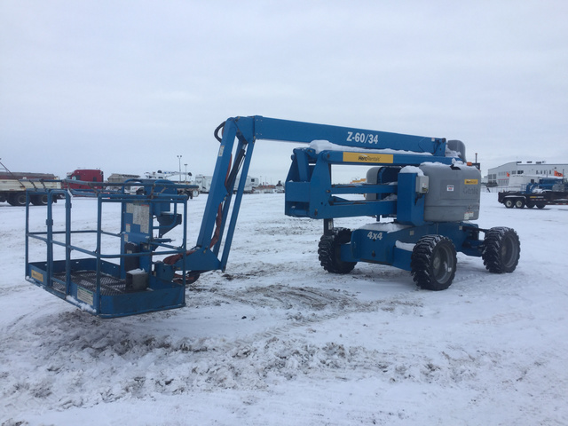 2013 Genie Z-60/34 4WD Diesel Articulating Boom Lift