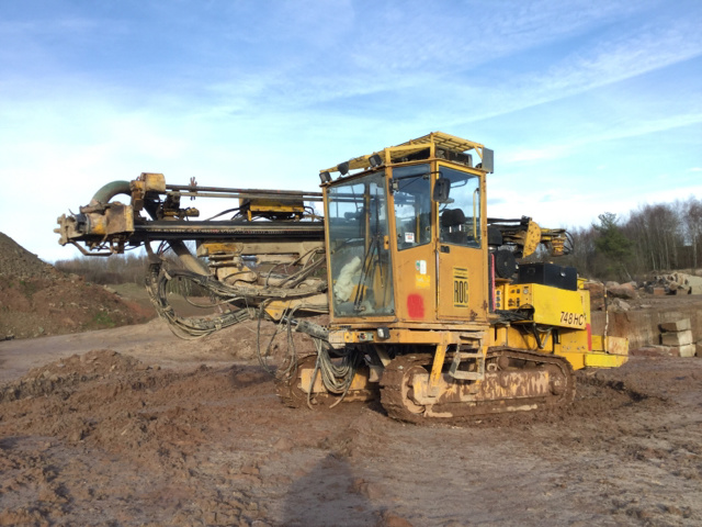 1995 Atlas Copco ROC748 Crawler Mounted Blast Hole Drill