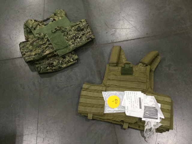 (20) Non-Ballistic Protective Vests & (10) M4 Two Mag Pouches