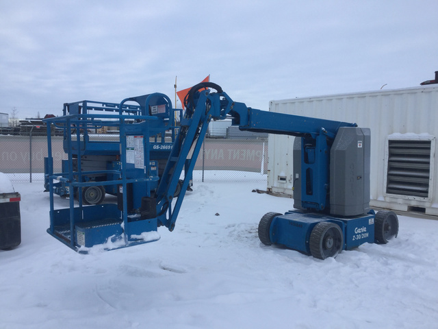 2012 (unverified) Genie Z30/20N RJ Electric Articulating Boom Lift