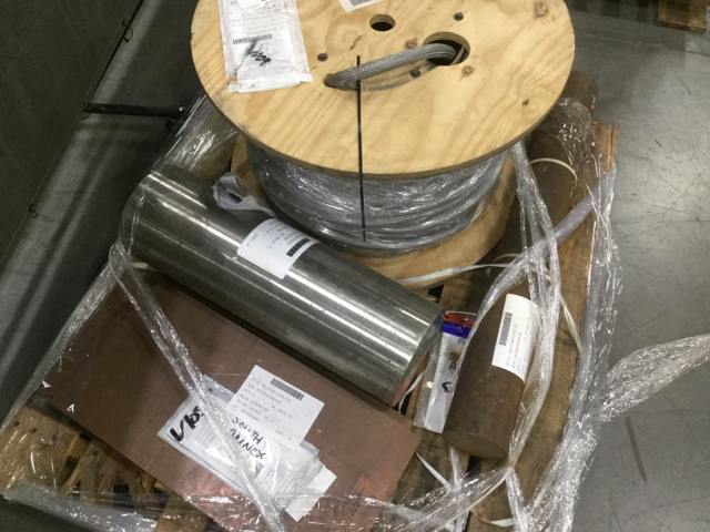 (295') of Special Purpose Cable, (2) Bars & Other Assorted Material (295') of Special Purpose Cable, (2) Bars & Other Assorted Material